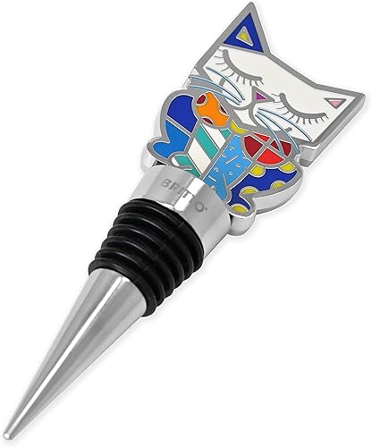 Miniatura 1 de BRITTO Romero - Tapón de vino de metal gato Sam