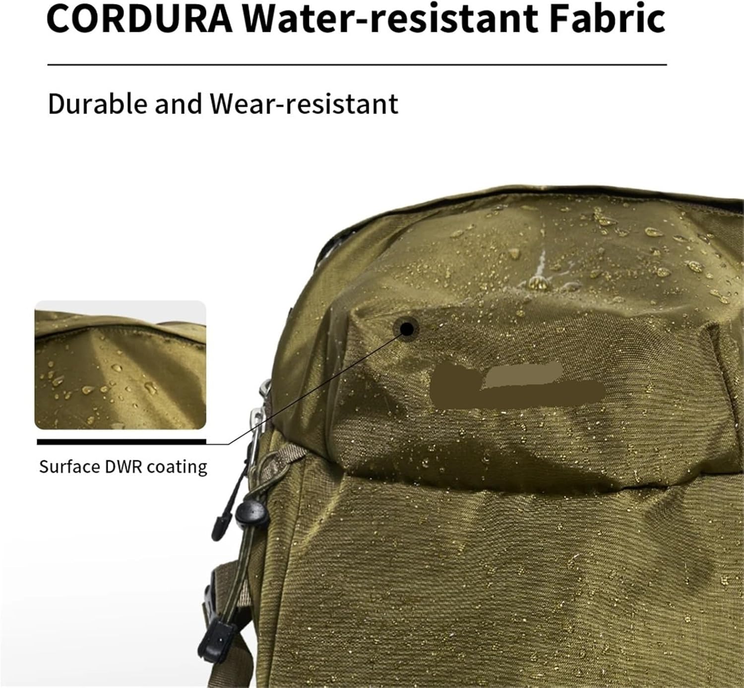 28L Large-Capacity Lightweight Waterproof Backpack – For Outdoor Camping & Trekking(Green 28L)