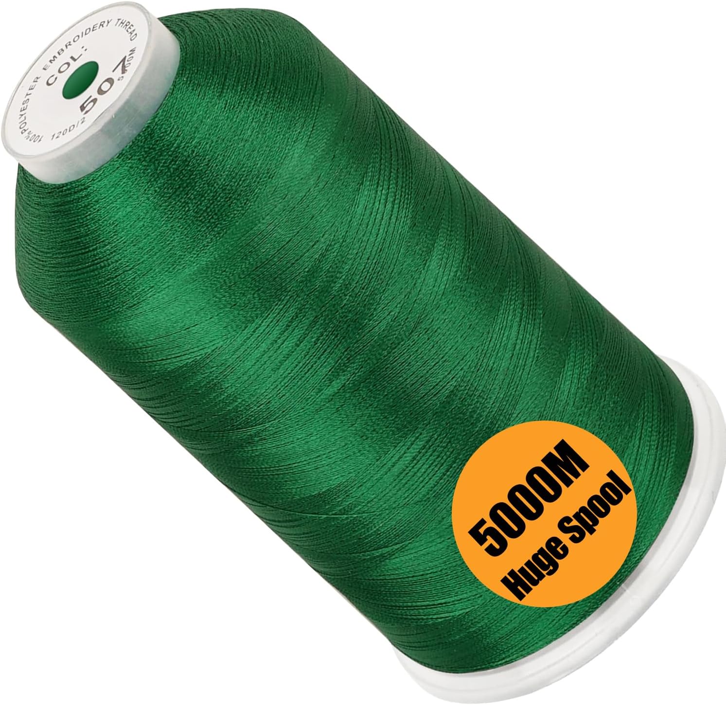 Amazon.com: New brothread - Single Huge Spool 5000M Each Polyester ...