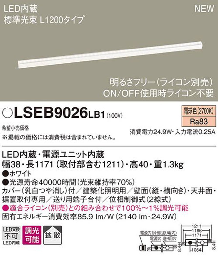 Amazon.co.jp: パナソニック(Panasonic) LED ベーシックライン