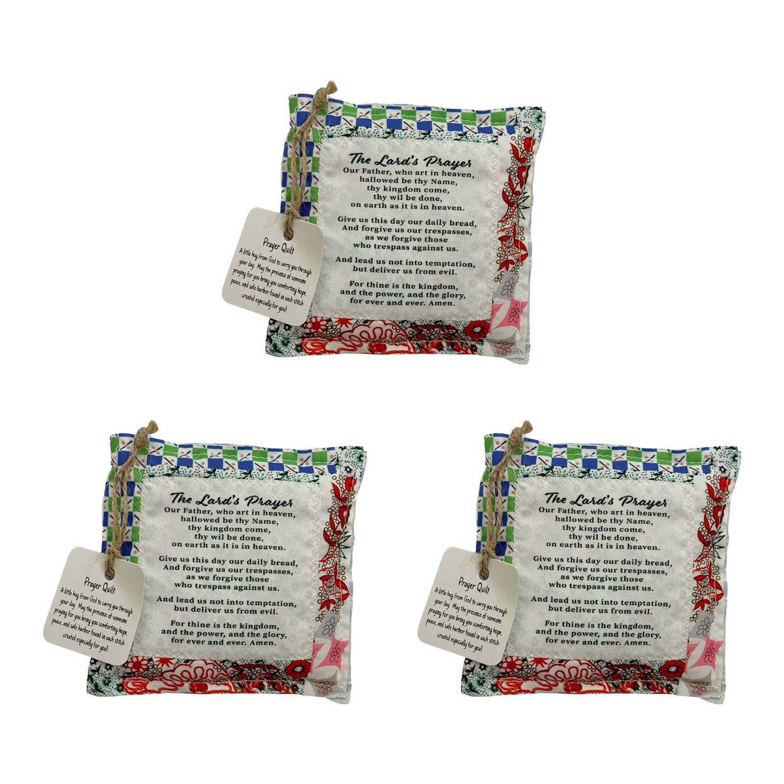 Piceioep Sturdy Prayer Bag Featuring Motifs for Worship Comfort and Festival Presentation Brightly Colored Blessing Bags