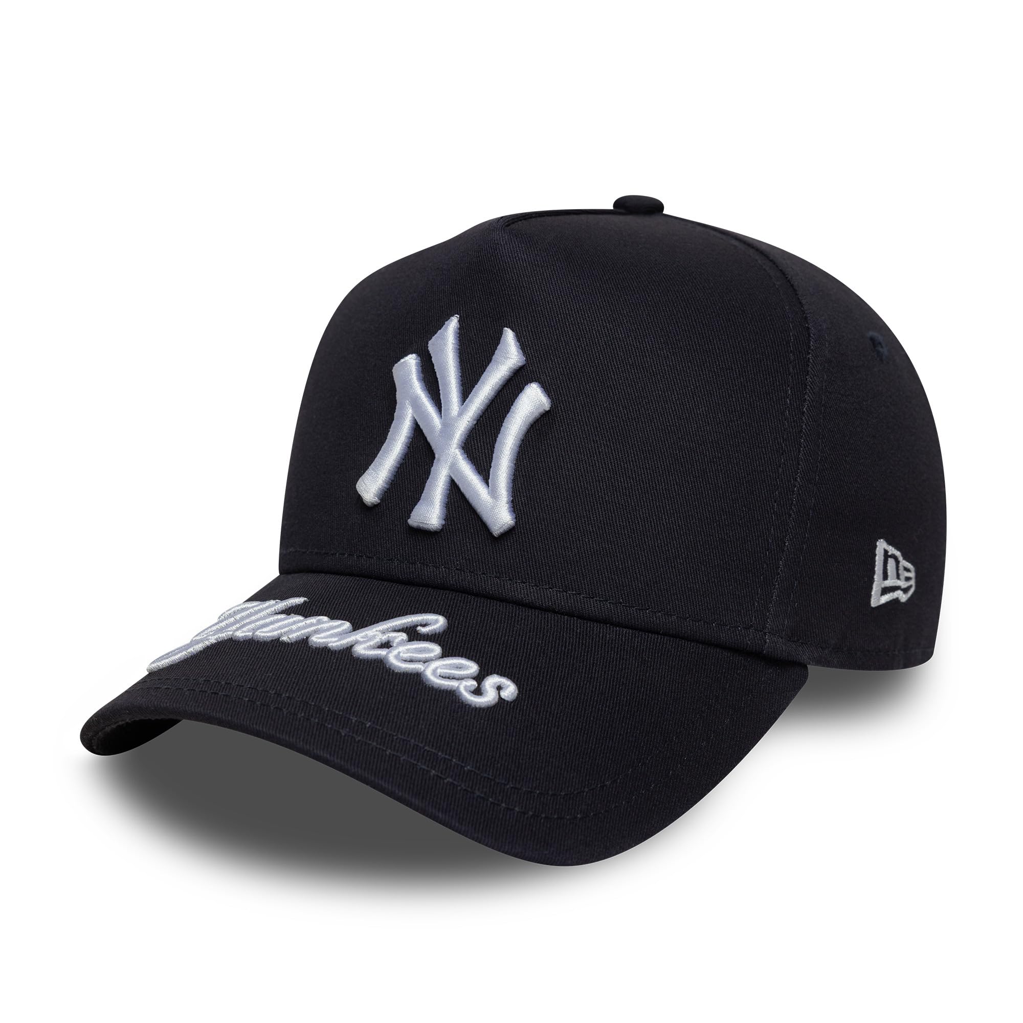 New Era New York Yankees Mlb Visor Hit 9Forty E-Frame Cap Blue in   Size One Size