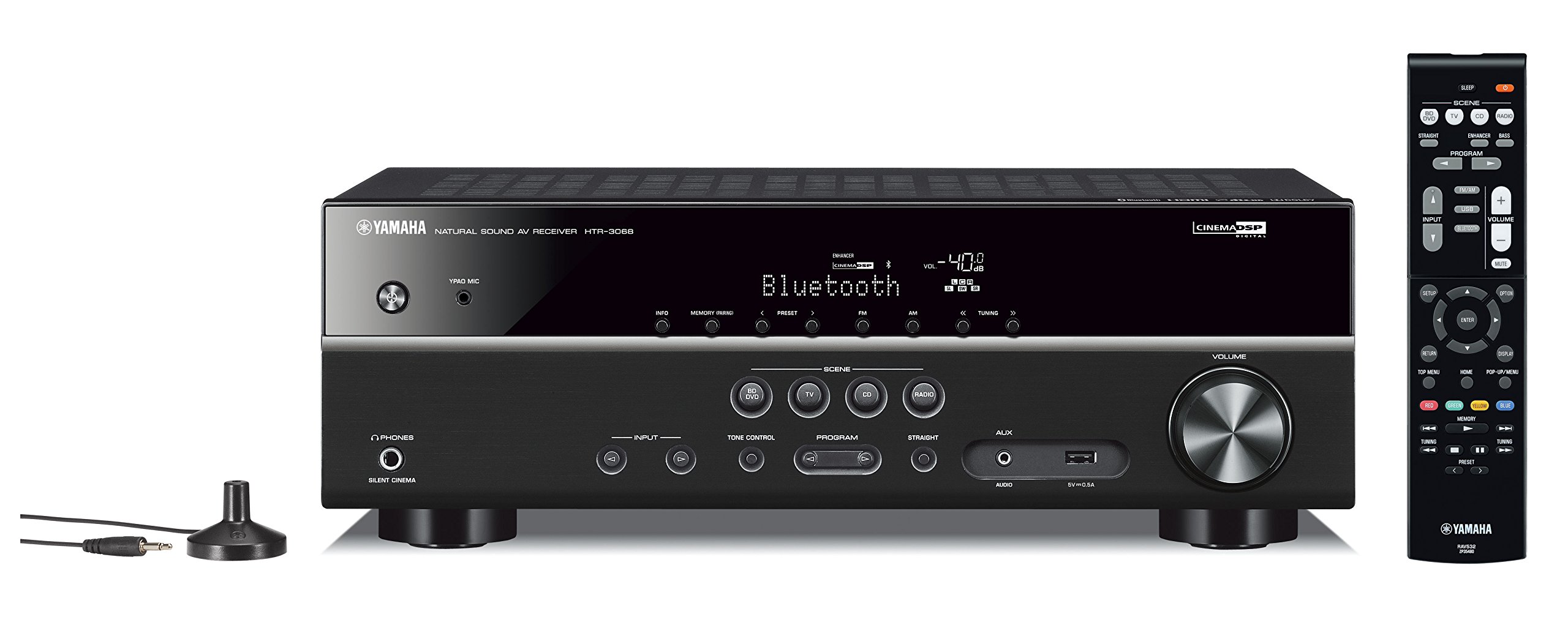 Yamaha YHT-2920 Kit Home Cinema 5.1 – Sintoamplificatore AV Con Bluetooth, 4K E YPAO - 5