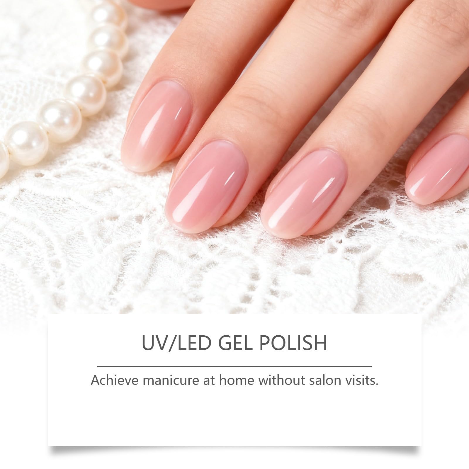 Esmalte en Gel en Pluma UV/LED 6 Colores, 6 Combinaciones, Sin Hema, para Manicura Casera y Profesional (A)
