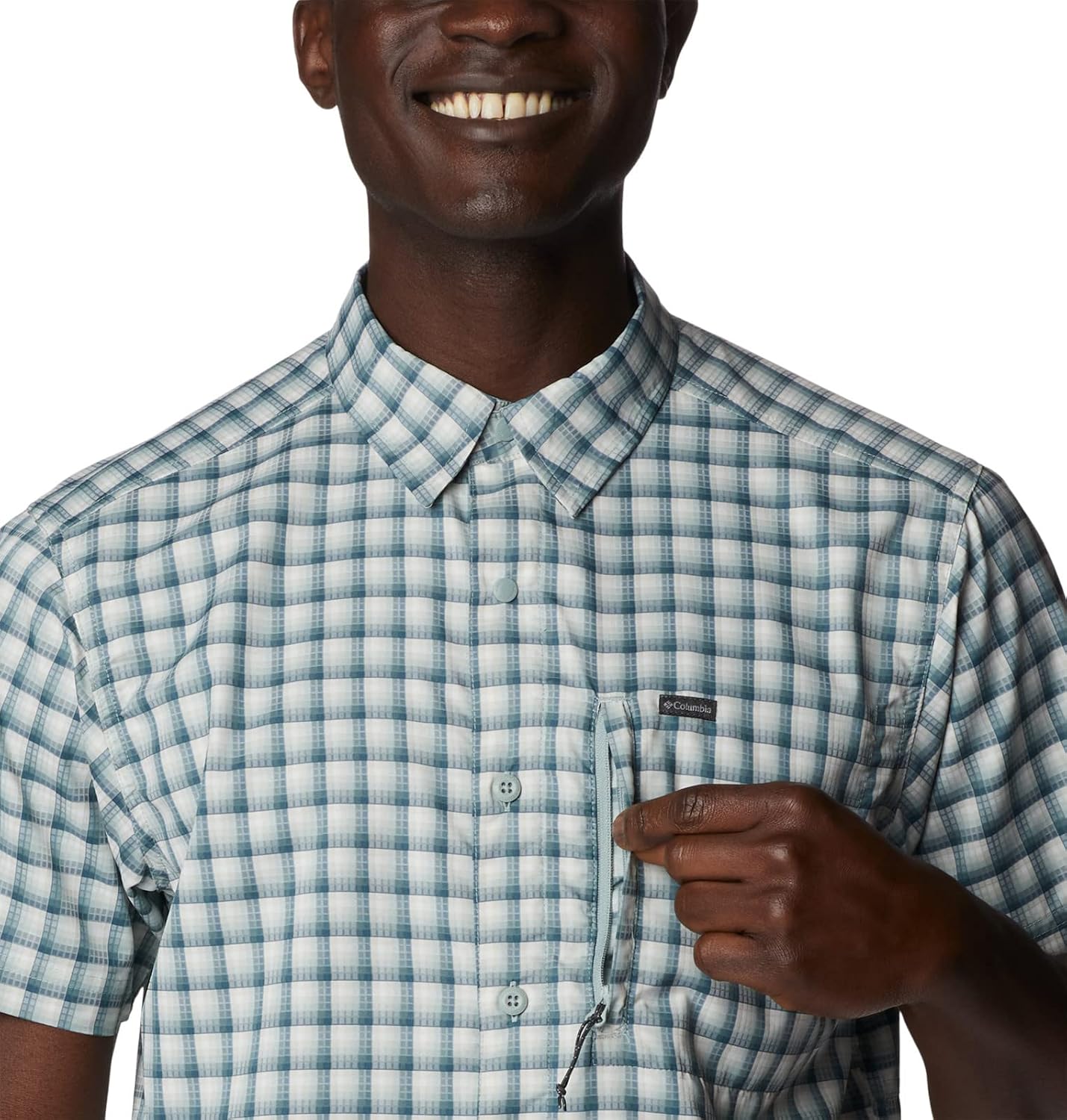 Columbia Mens Silver Ridge Utility Lite Novelty Short Sleeve