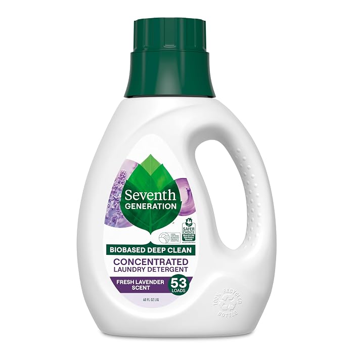 Seventh Generation Laundry Detergent, Fresh Lavender, 40 oz, 53 Loads