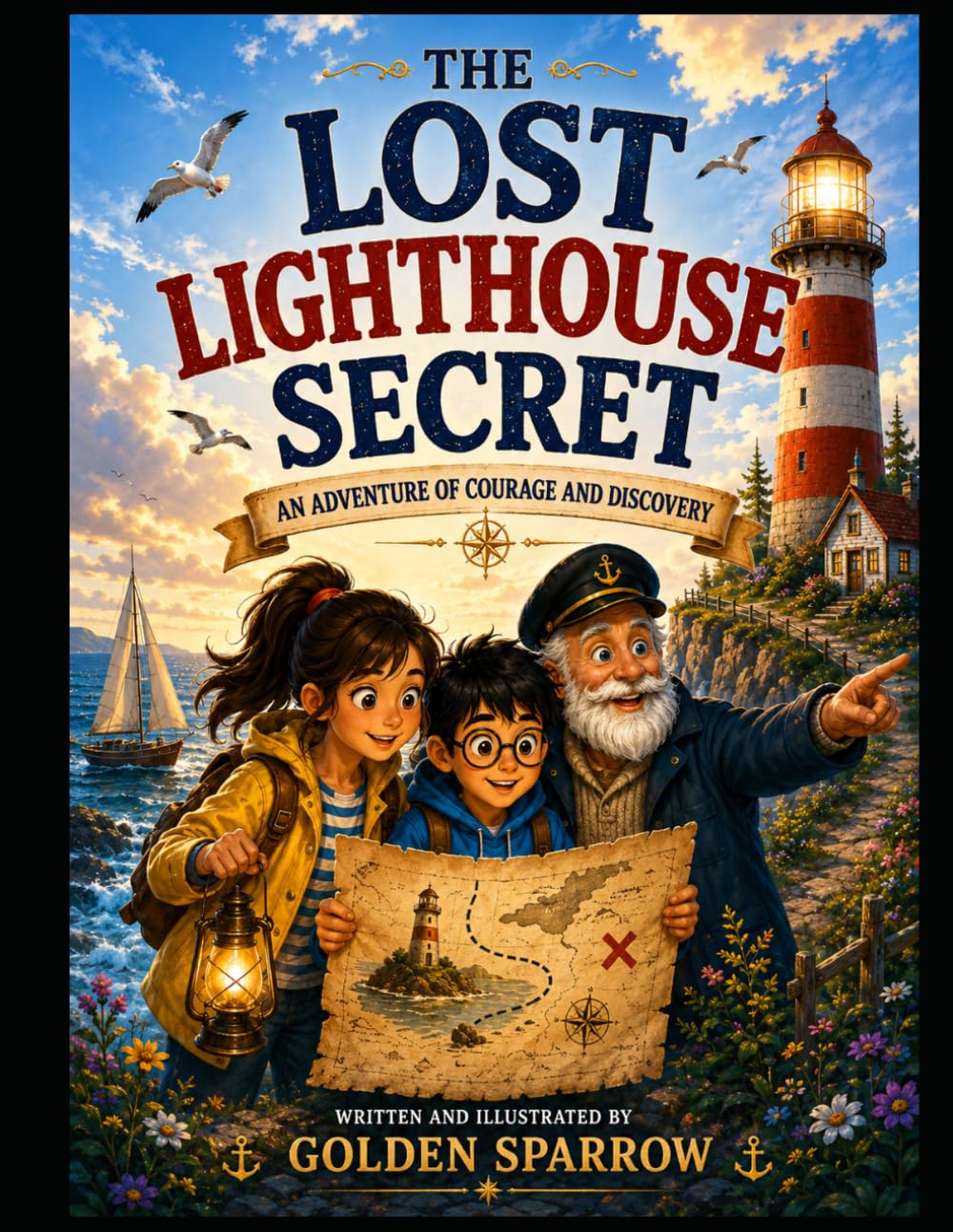 The Lost Lighthouse Secret: A Magical Adventure of Courage, Friendship, and Hidden Treasures