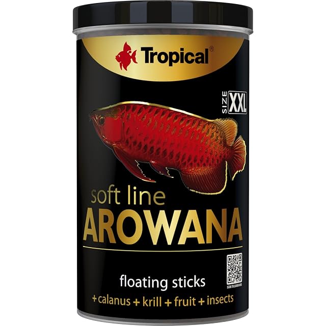 Soft Line AROWANA Size XXL 1000ml / 320g - Alimento potenciador del Color para Las arawanas Adultos