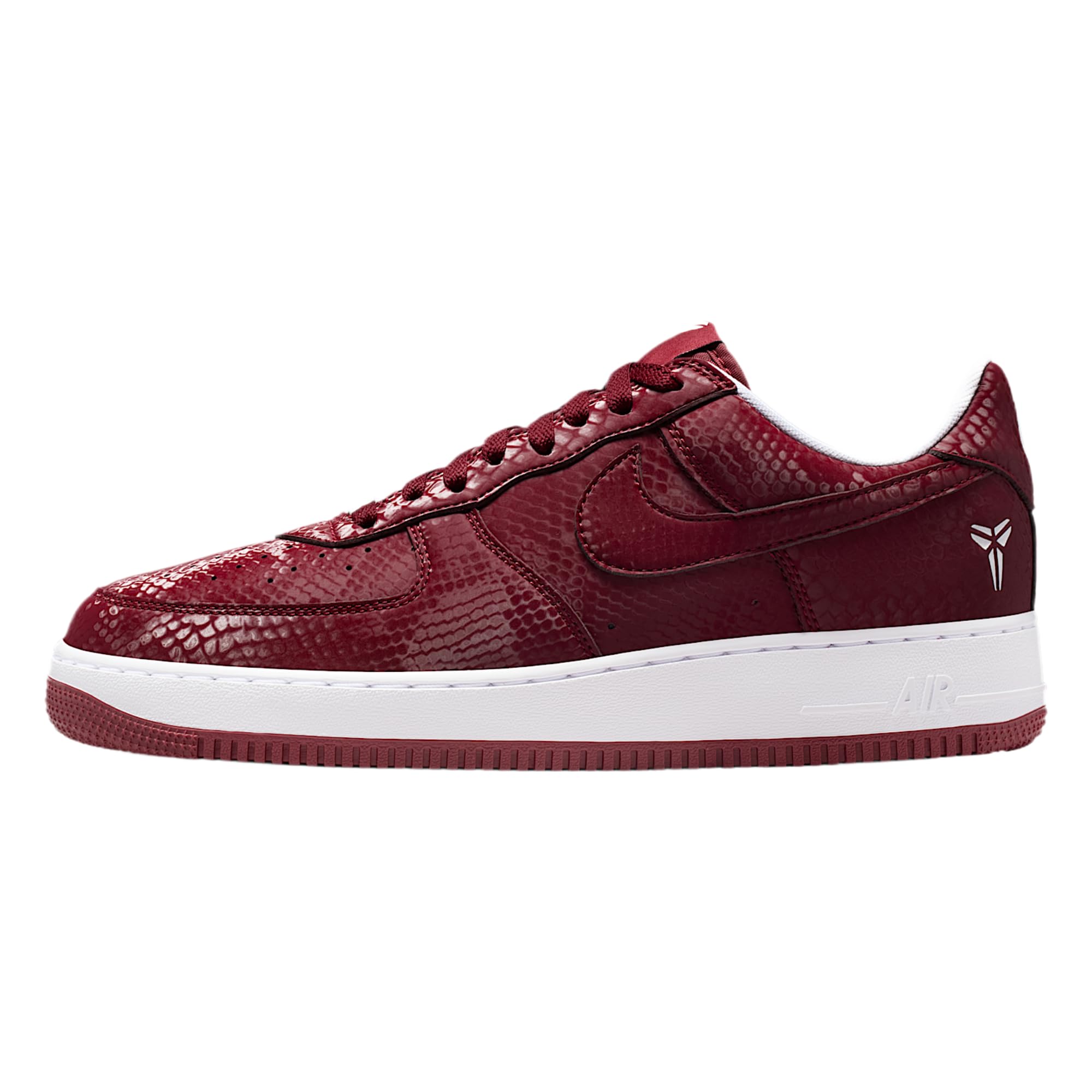 Kobe Air Force 1 Low 'Lower Merino High: Away' Men's Shoes (Team Red/White)