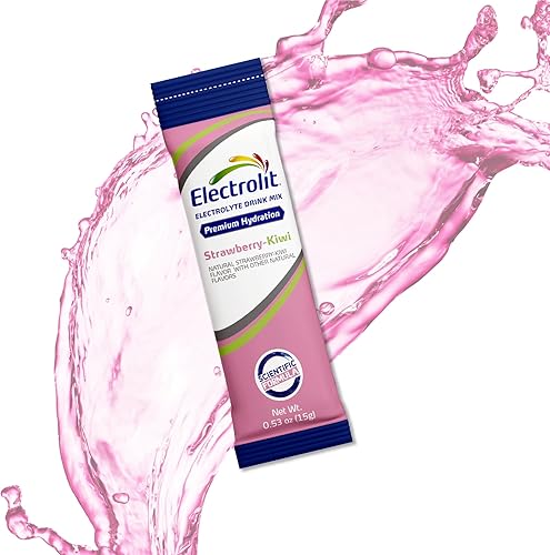 Electrolit Polvo de electrolitos  Mezclas de bebidas hidratantes saborizadas para alivio de la deshidratación y rehidratación rápida  Polvo de