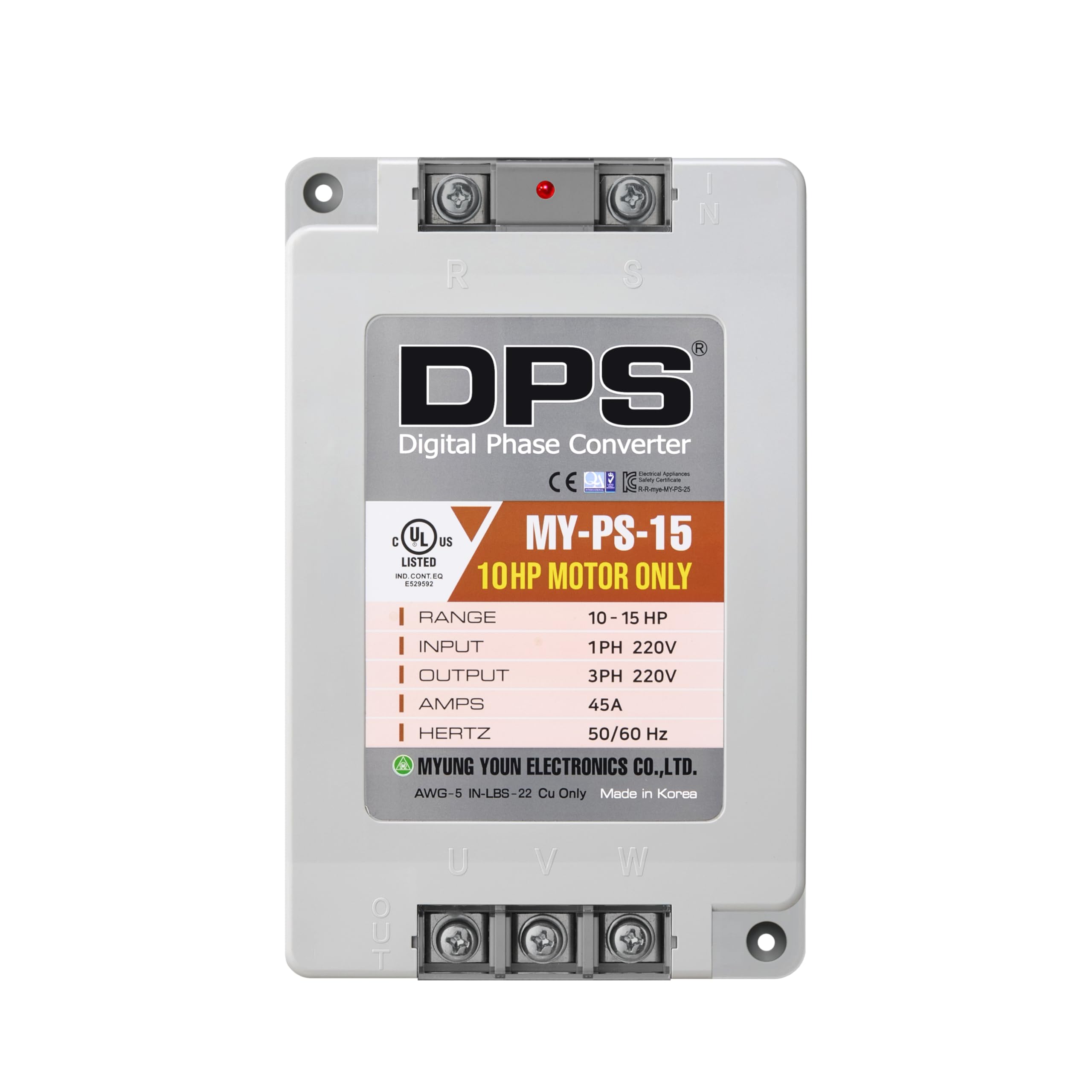 Amazon.co.jp: ﻿位相変換器 DPS, MY-PS-15モデル, 単相で3相 220V 10 