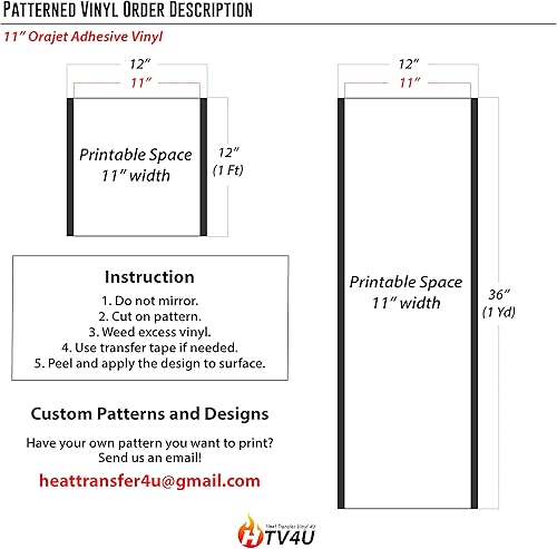 Miniatura 4 de HTV4U 420 Cannabis Orajet 3164 Vinilo adhesivo brillante (cannabis rasta, 11 pulgadas x 1 yarda)  Ventana, decoración de vidrio, proyectos de
