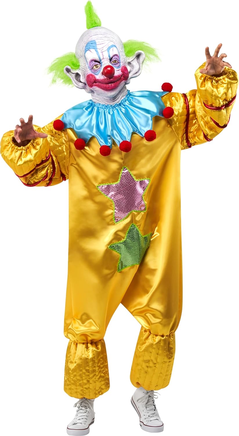 Rubies Killer Klowns From Outer Space: Shorty Overhead Latex Mask for Adults, Men's No Size - Image 4