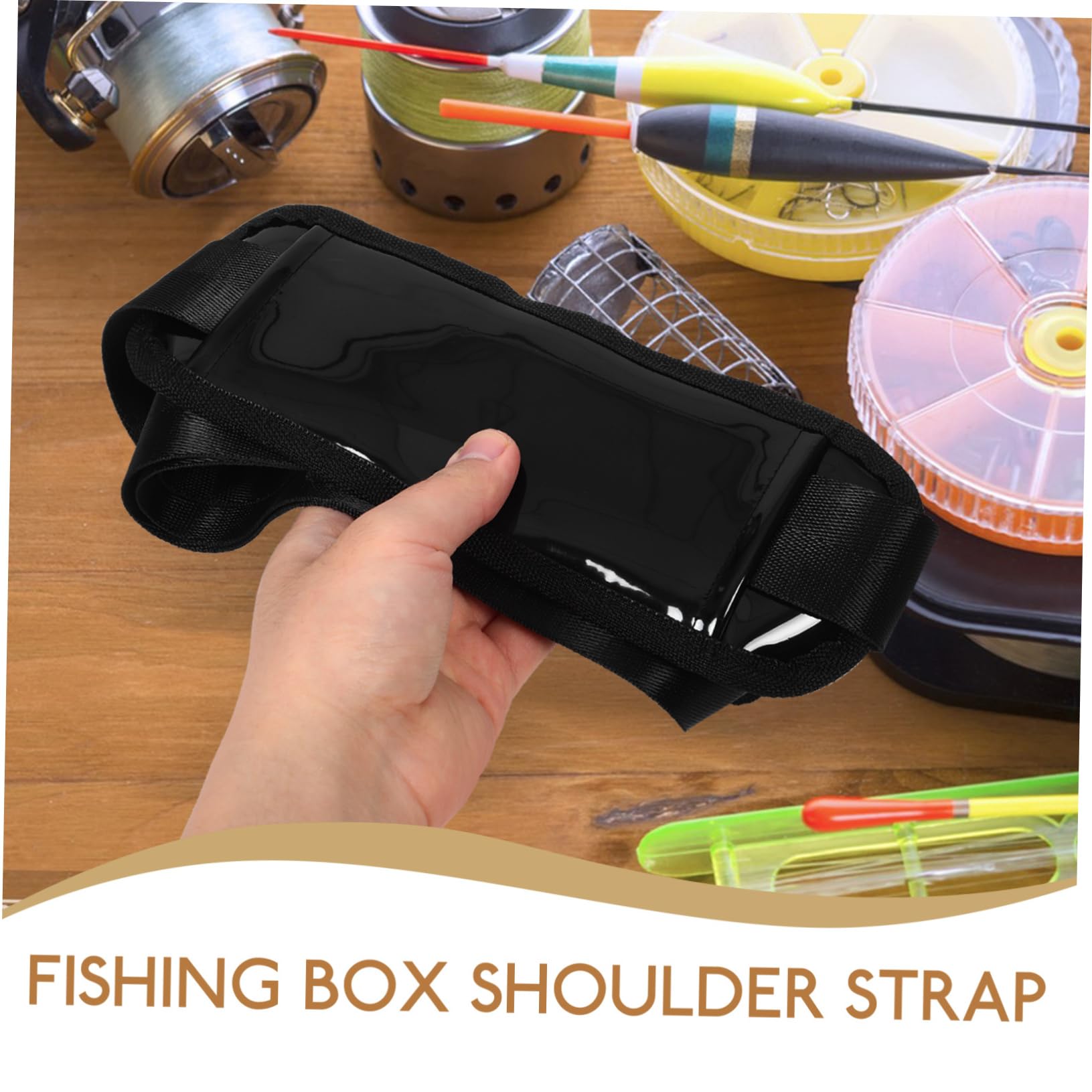 BESPORTBLE 5pcs Box Replaceable Shoulder Straps for Fishing Box Thickened Straps Wide Shoulder Adjustment