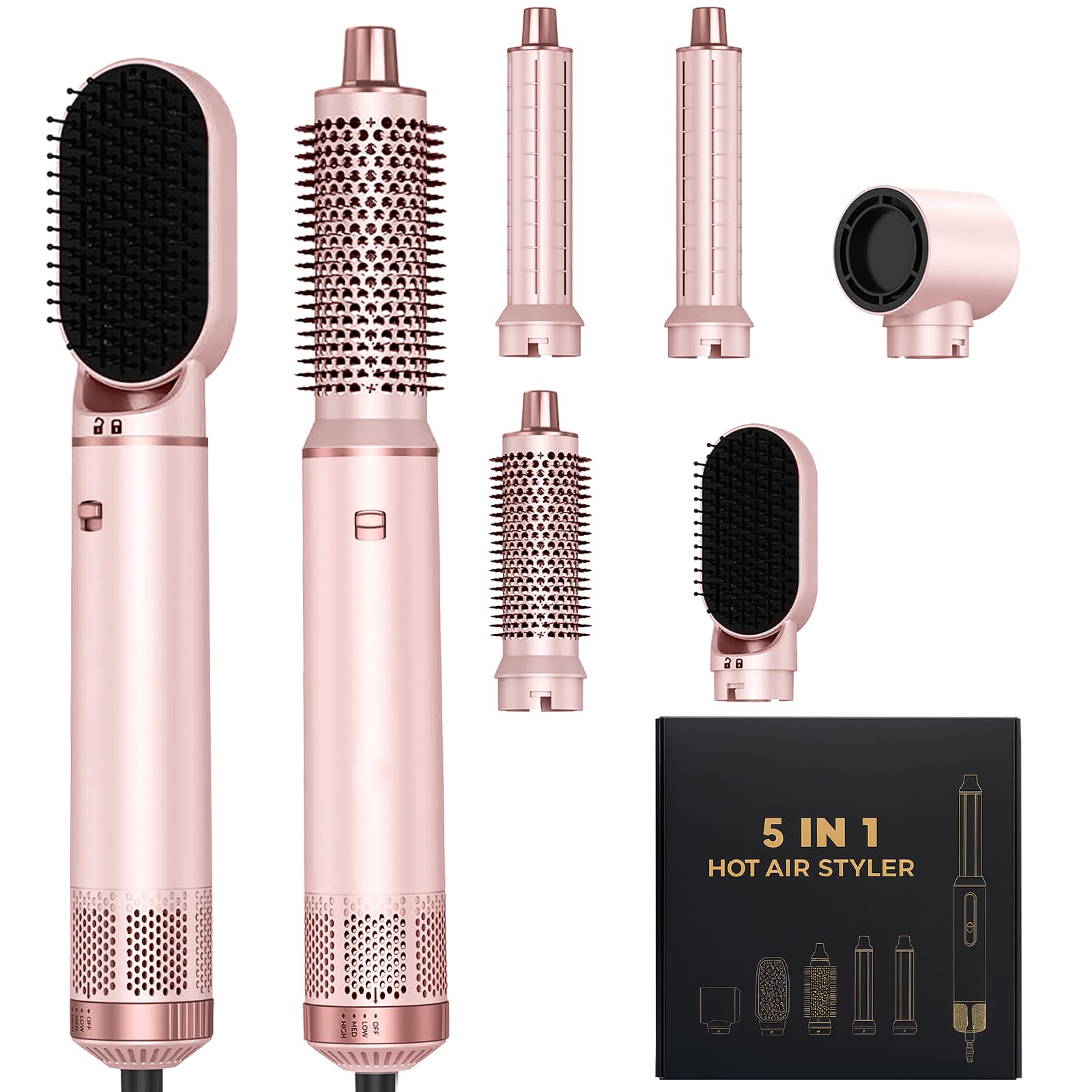 Photo 1 of AVENHO 5-in-1 Hair Styler & Auto-Wrap Air Curler