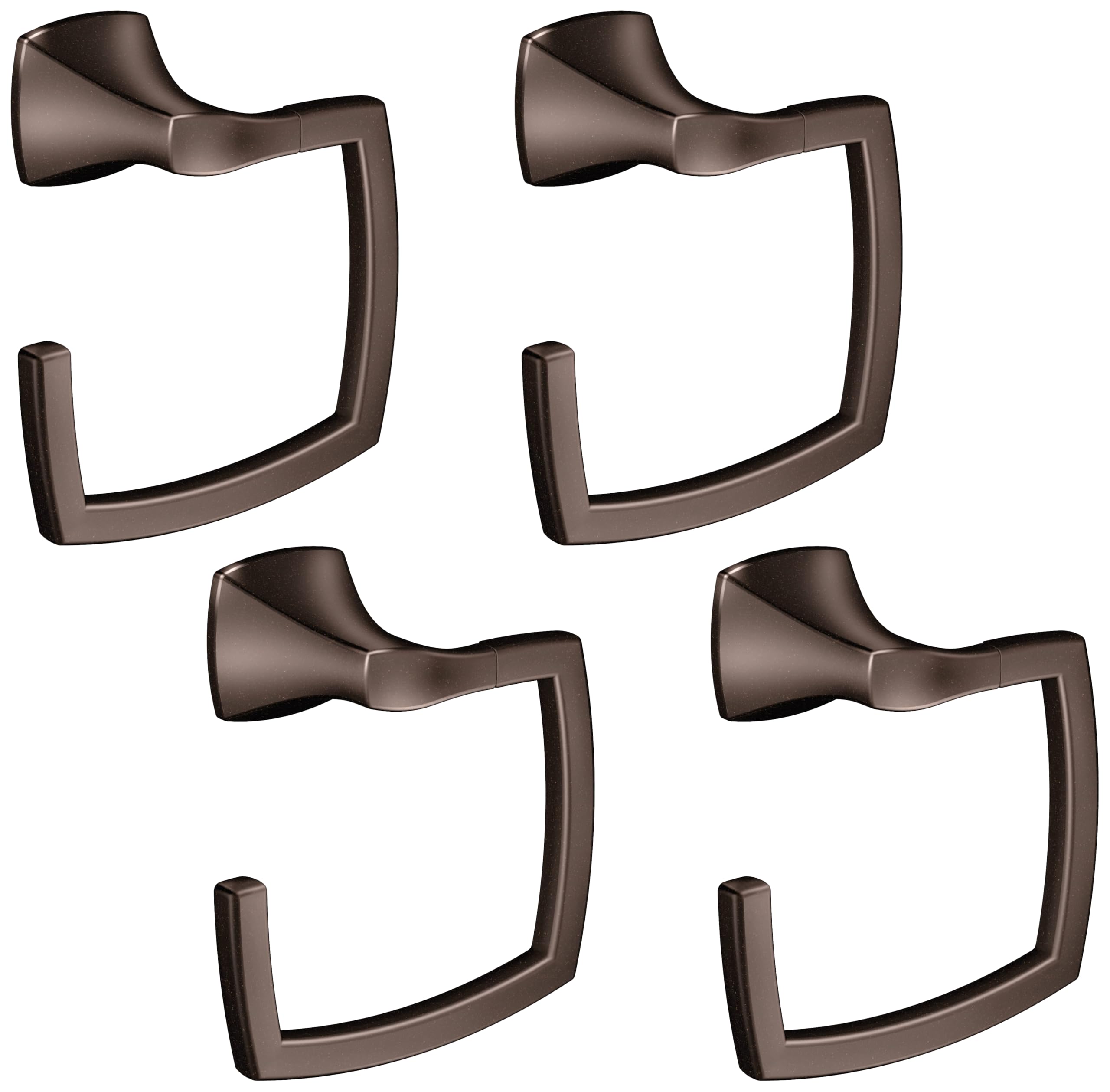 Moen Voss Collection Brushed Nickel Pivoting Toilet Paper Holder, Wall Mounted Double Post Toilet Tissue Holder, YB5108BN — Amazon image 16