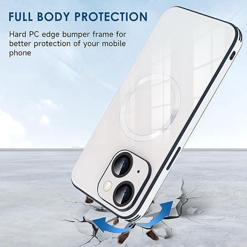 Miniatura 9 de Guppy Funda magnética compatible con iPhone 14 Pro Max, con protector completo de lente de cámara compatible con MagSafe resistente a los arañazos