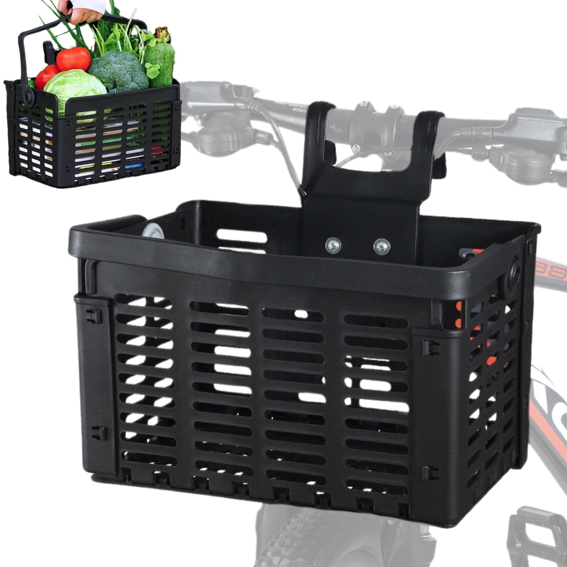 BROOKS HOXTON おしゃれな自転車用カゴ 取外し可 ピクニック BROOKS HOXTON おしゃれな自転車用カゴ 取外し可 ピクニック