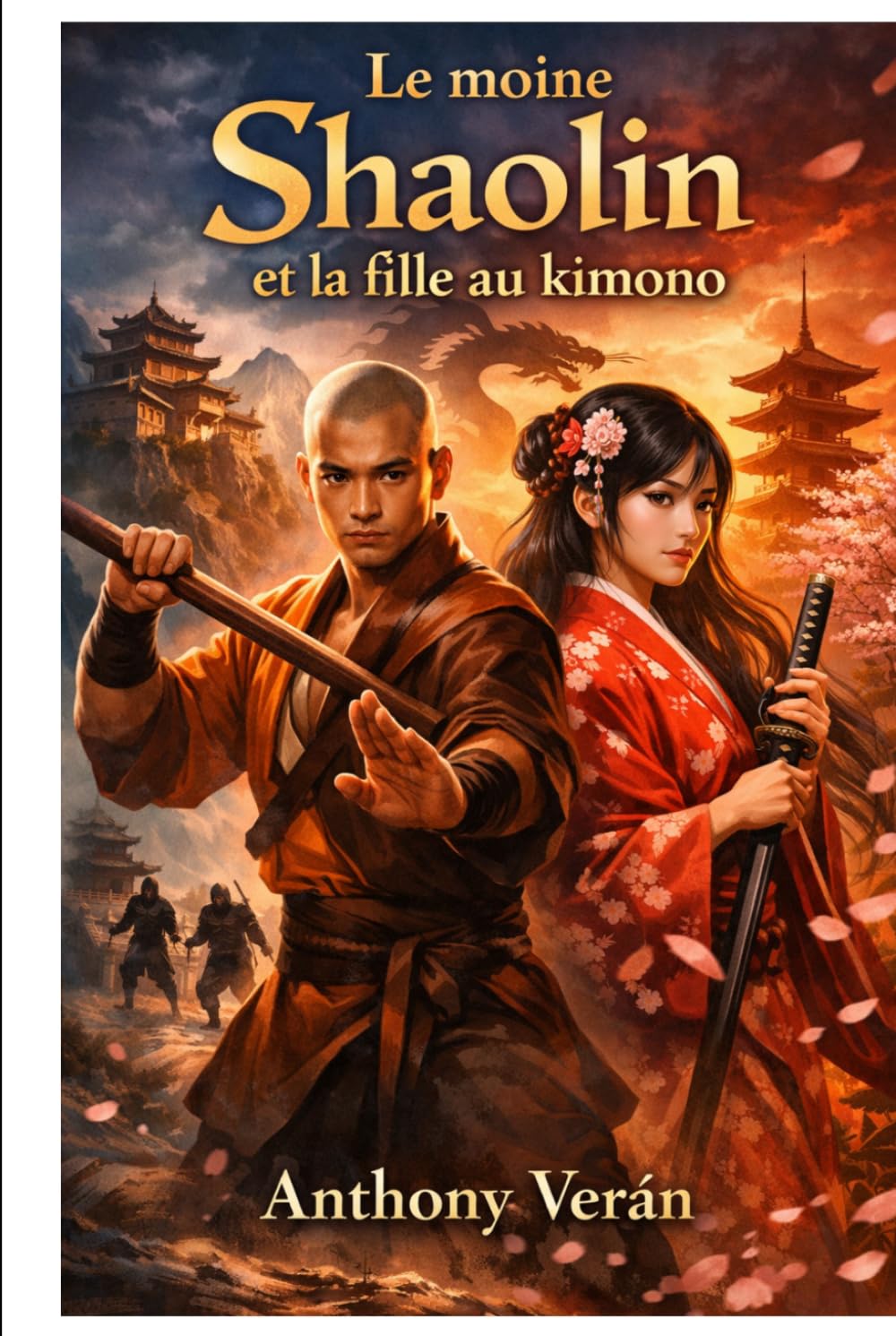 Le moine Shaolin et la fille au kimono