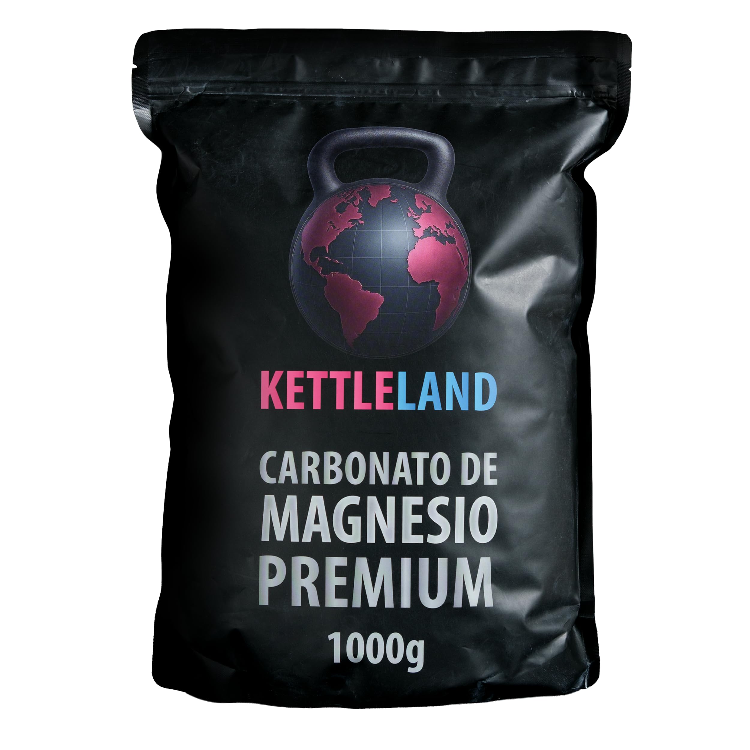 Magnesio en Polvo 1 kg para Gimnasio, Crossfit, Escalada y Kettlebell – Chalk Profesional de Agarre Máximo, Absorbe el Sudor, Calidad Competición