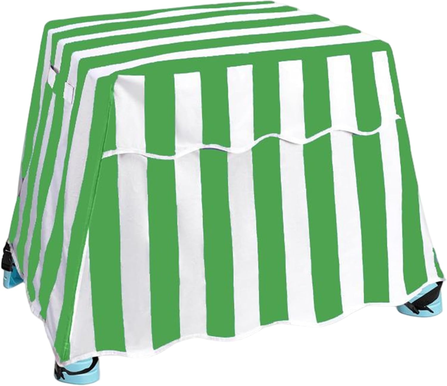Kids Water Table Cover Dust & Sun Blocking Cover for Water Table with Handle & Fixed Buckle 600dpu Protection for Indoor & Outdoor 37x22x25in Green