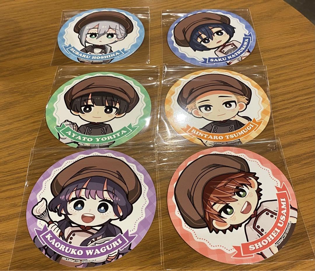 【新品】薫る花は凛と咲く　限定POP UP コースター4枚セット 情報解禁】吉祥寺PARCOでTVアニメ「薫る花は凛と咲く」POP UP