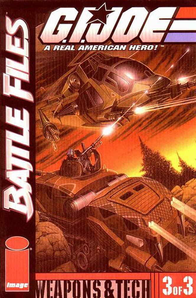 G.I. Joe: Battle Files #3 VF ; Image comic book | Weapons & Tech