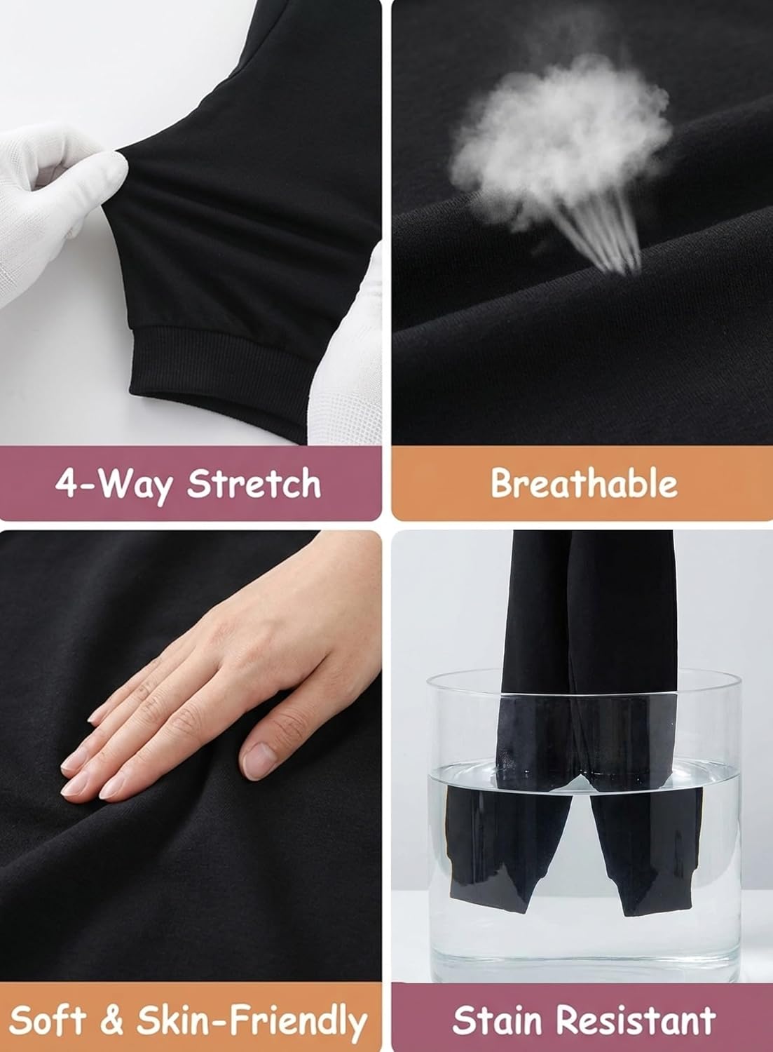 Cute Toddler Girls Sweatsuit - Valentines Heart Print Child Clothes, Long Sweatshirt and Sweatpants Fall Outfit - Image 4