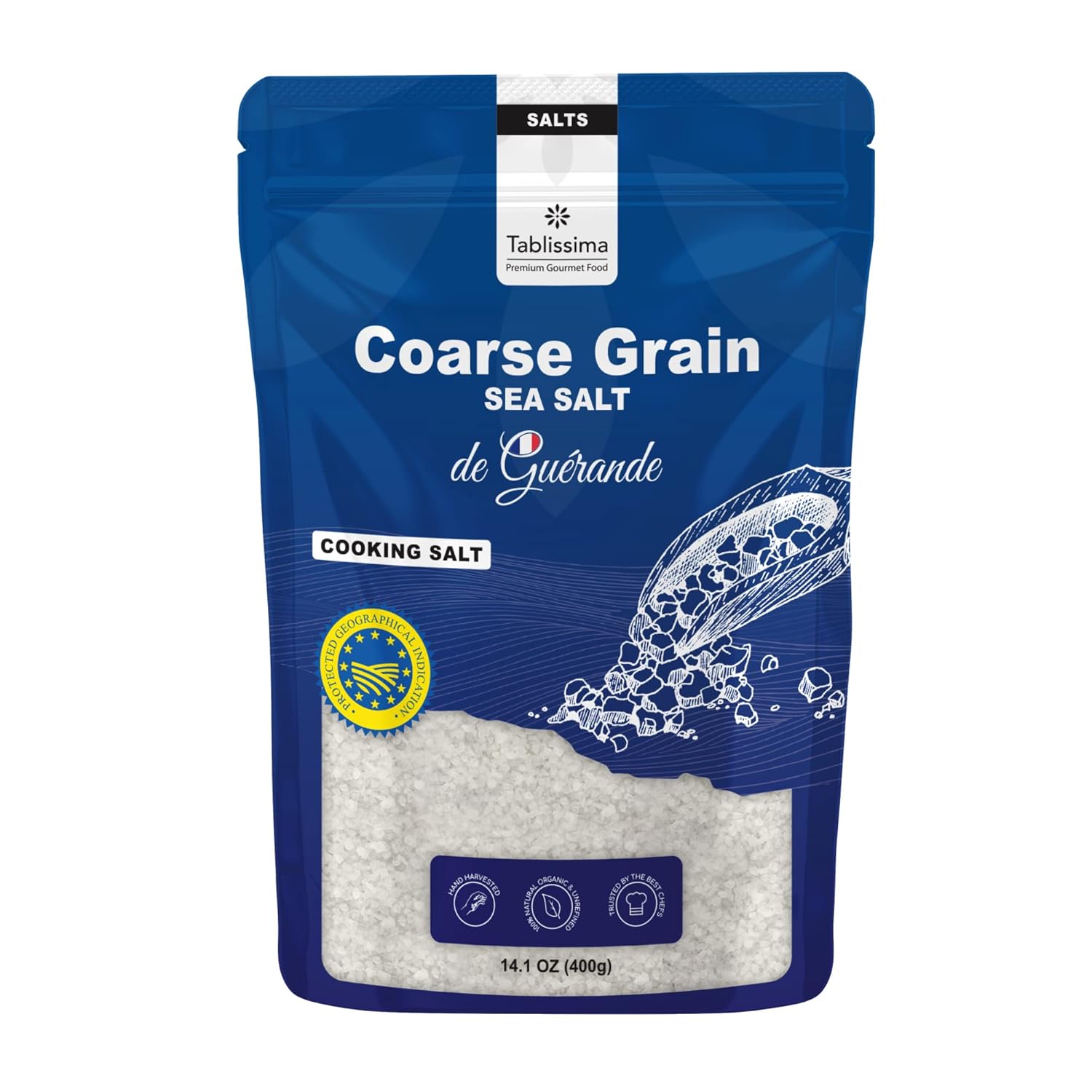 Tablissima Coarse Sea Salt from Guerande France. Natural