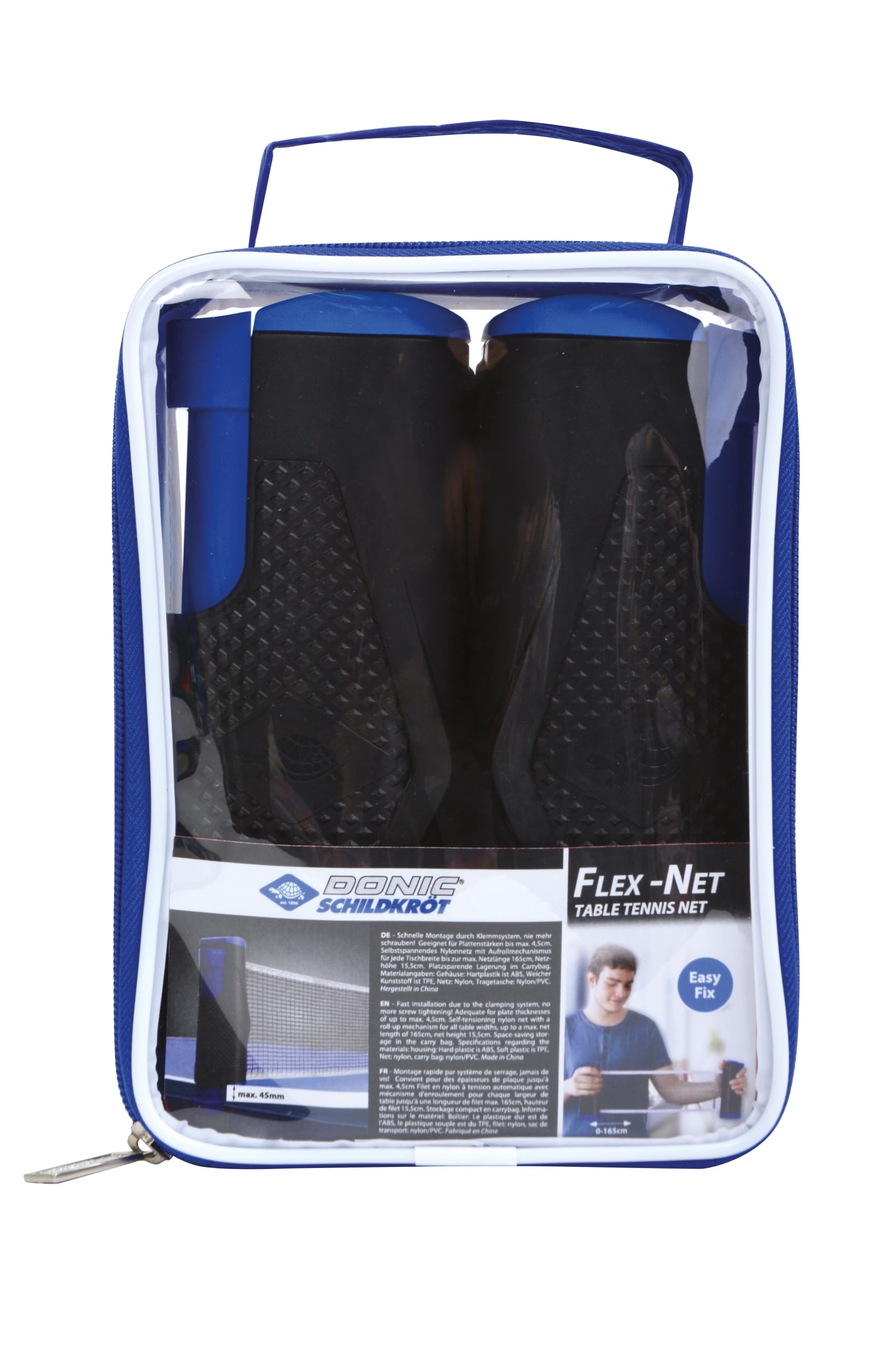 Schildkröt Donic FLEXnet Table Tennis Net Set in Carry Bag