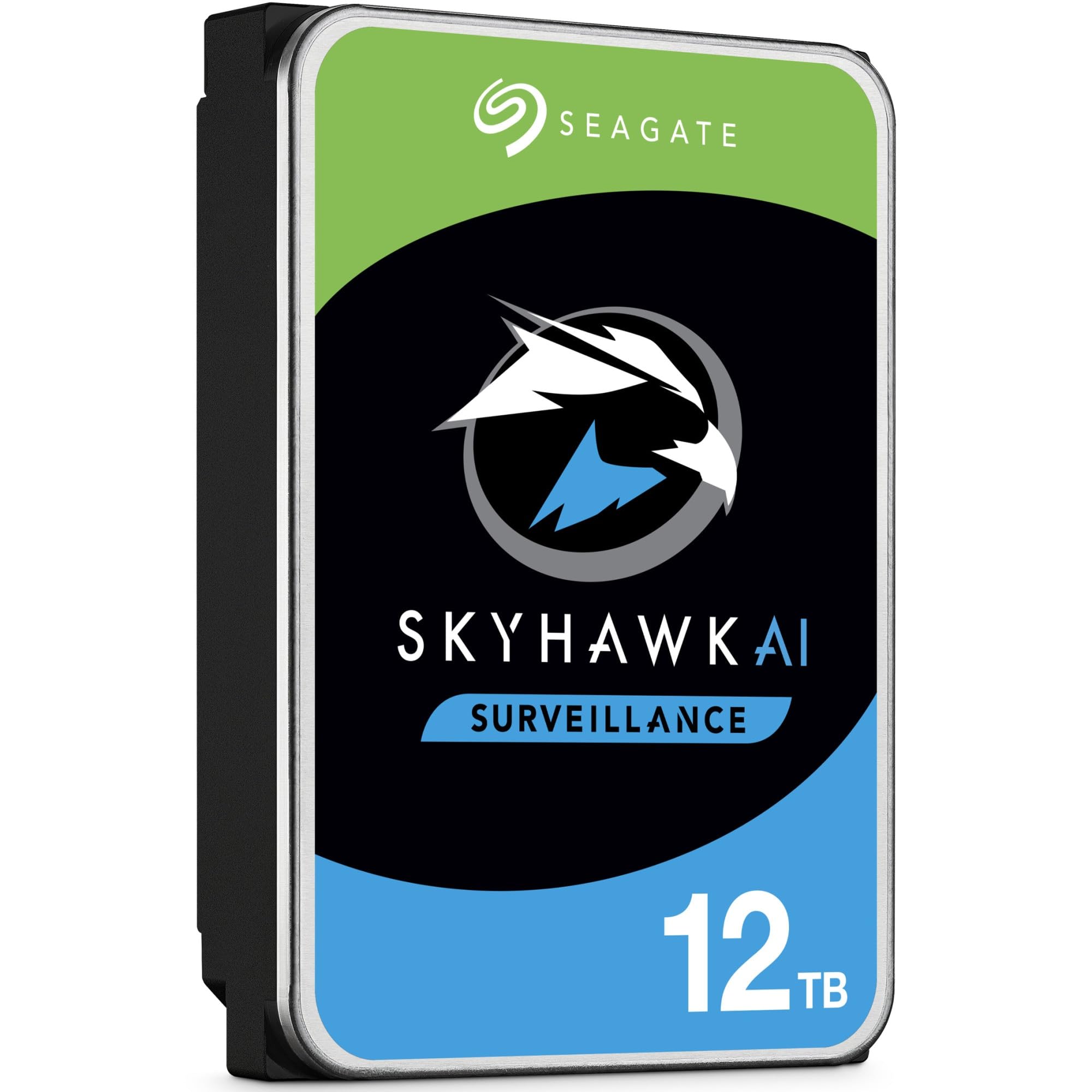 外付けハードディスク・ドライブ Seagate SkyHawk AI 12TB HDD Amazon | 【整備済み品】 シーゲイト SkyHawk AI 12TB hdd内蔵