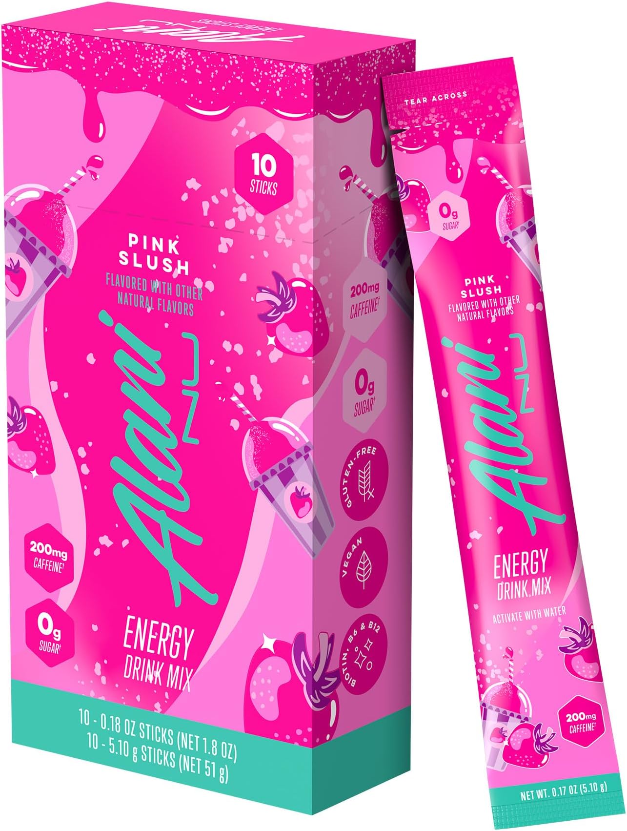 Alani Energy Stick - Pink Slush - 10ct