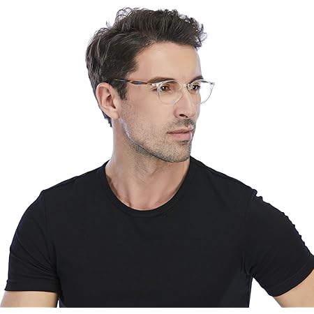 Transparent glasses mens Clearance