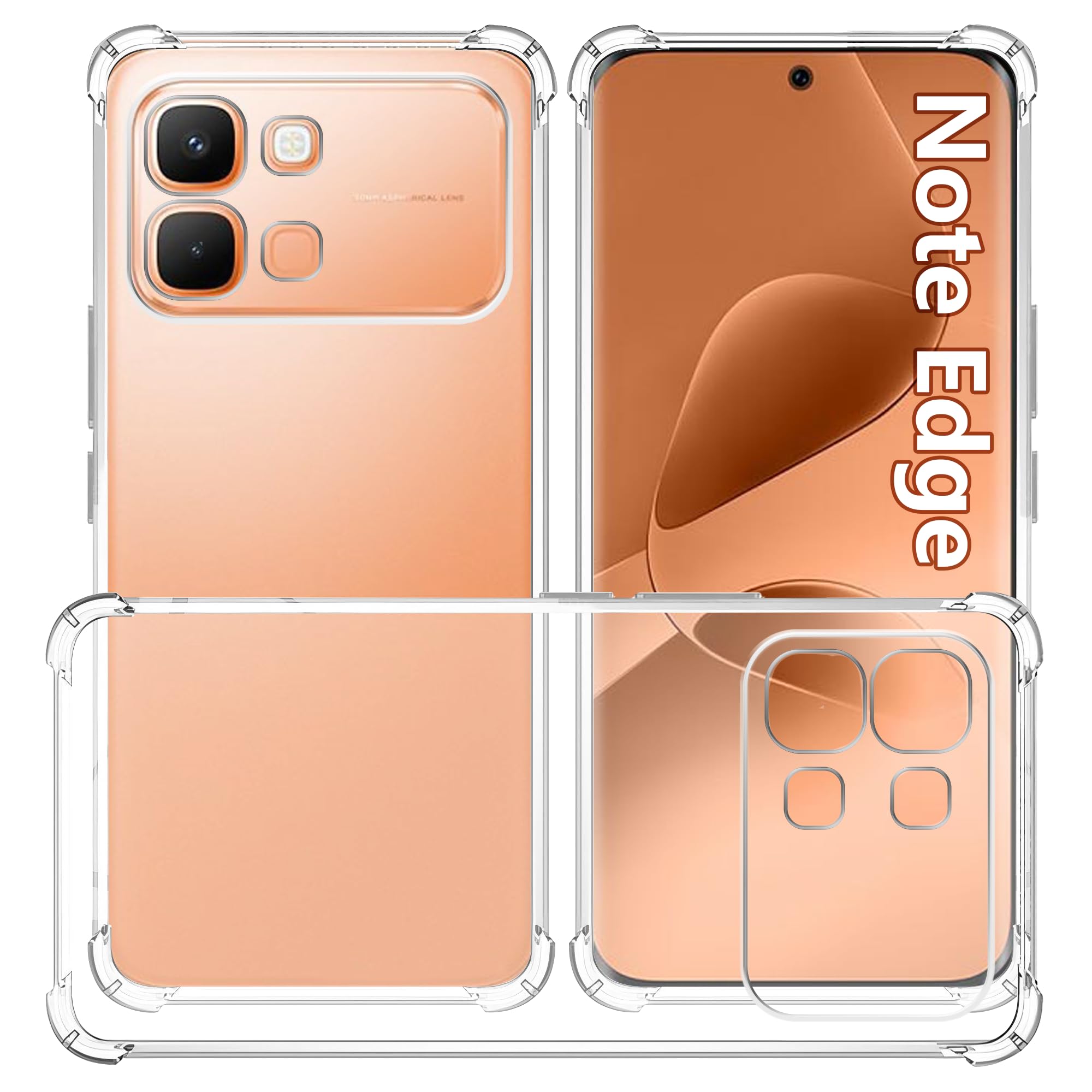 Coque Infinix Note Edge de qualité militaire avec protection renforcée - 8