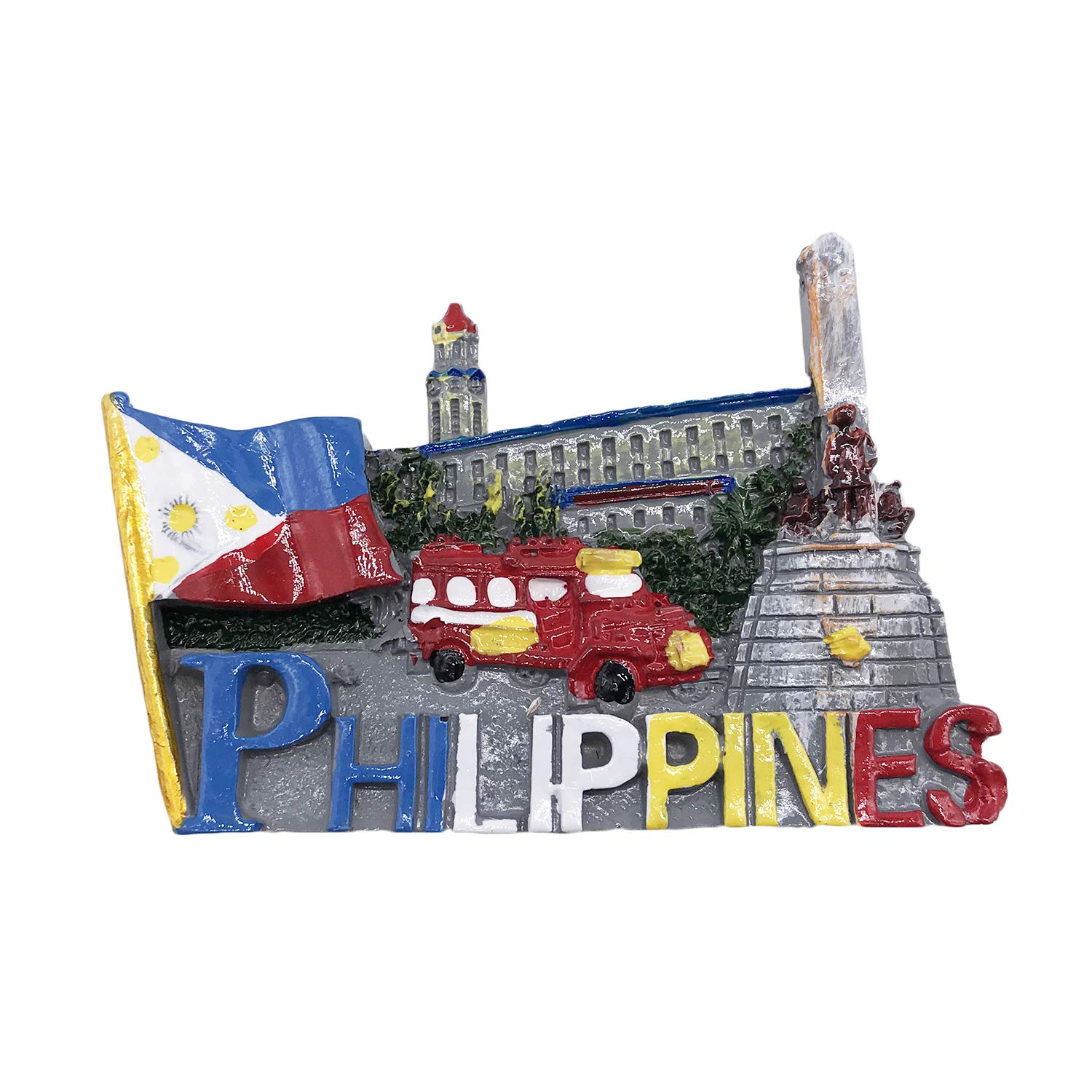 Wedarego Philippines 3D Refrigerator Fridge Magnet Tourist Souvenirs Handmade Resin Craft Magnetic Stickers Home Kitchen Decoration Travel Gift