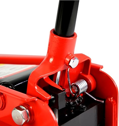 Miniatura 5 de Gato hidráulico de perfil bajo de 3 toneladas (6000 libras), de acero resistente, bomba de elevación rápida, para vehículos utilitarios deportivos,