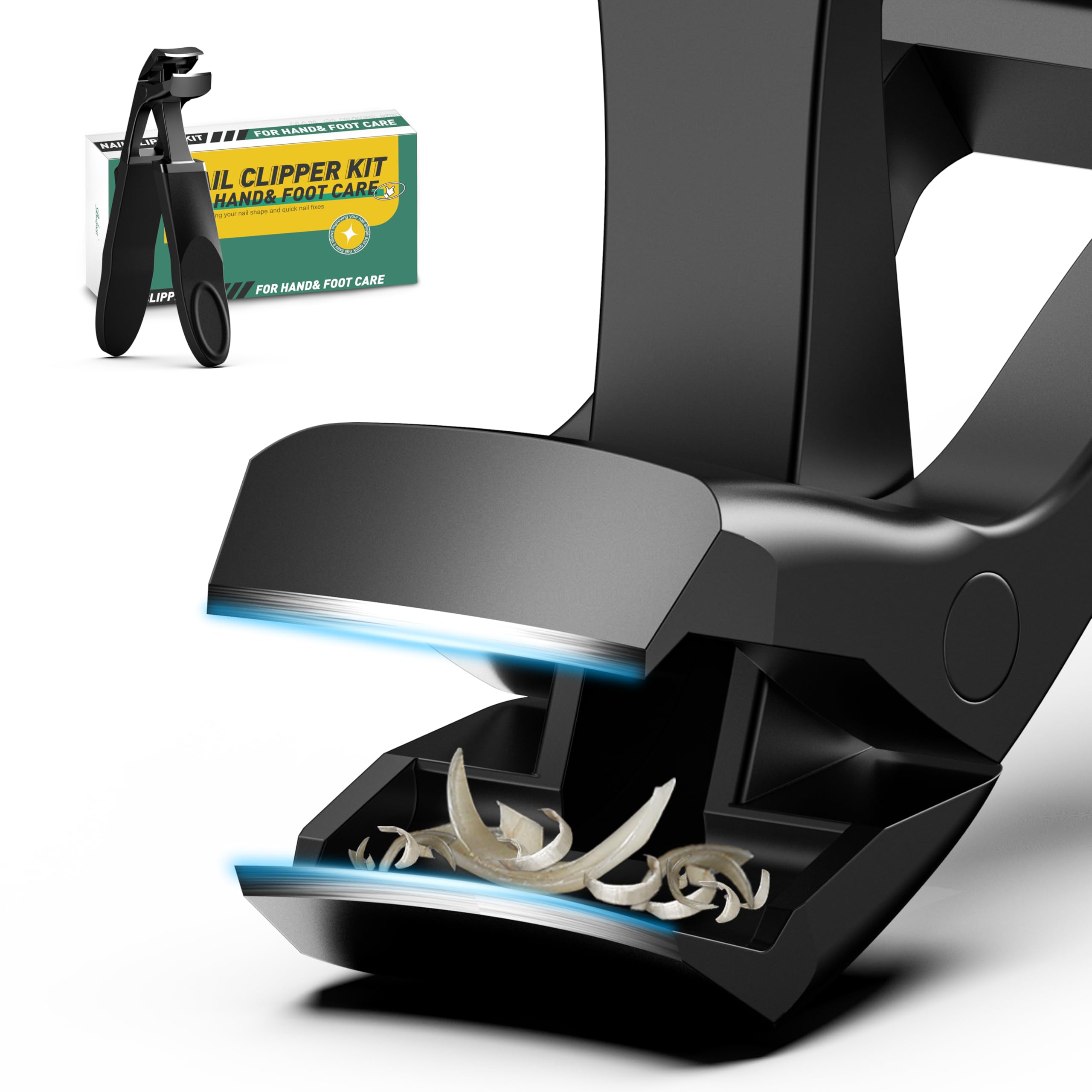 Baluca Ergonomic Nail Clippers - Senior & Arthritis Relief -12