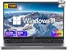 2025 Laptop Computer with Windows 11, Intel N150 Quad-Core Processor 16GB DDR4 RAM 512GB SSD, 15.6 FHD IPS Display, Long Battery Life, Traditional Laptops for Wotk Business Office Student