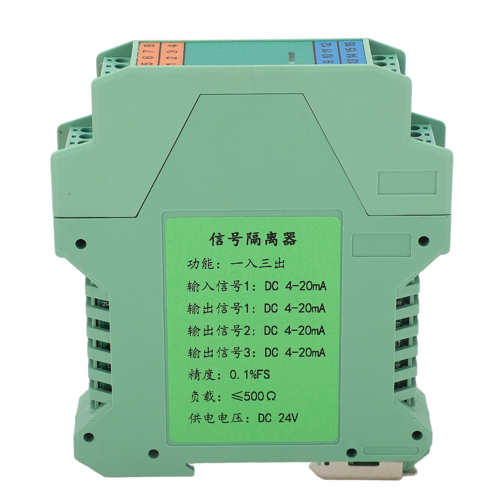 DC-Signalisolator DC24V 4 Bis 20 MA 1 in 3 Out Starker, Störungsfreier Stromsignalisolator-Sender