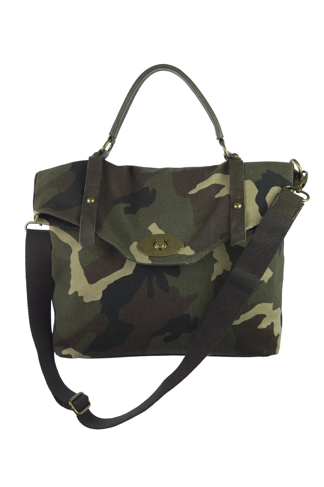 BERNSTYN Women's ldh0139 Top-Handle Bag camouflage