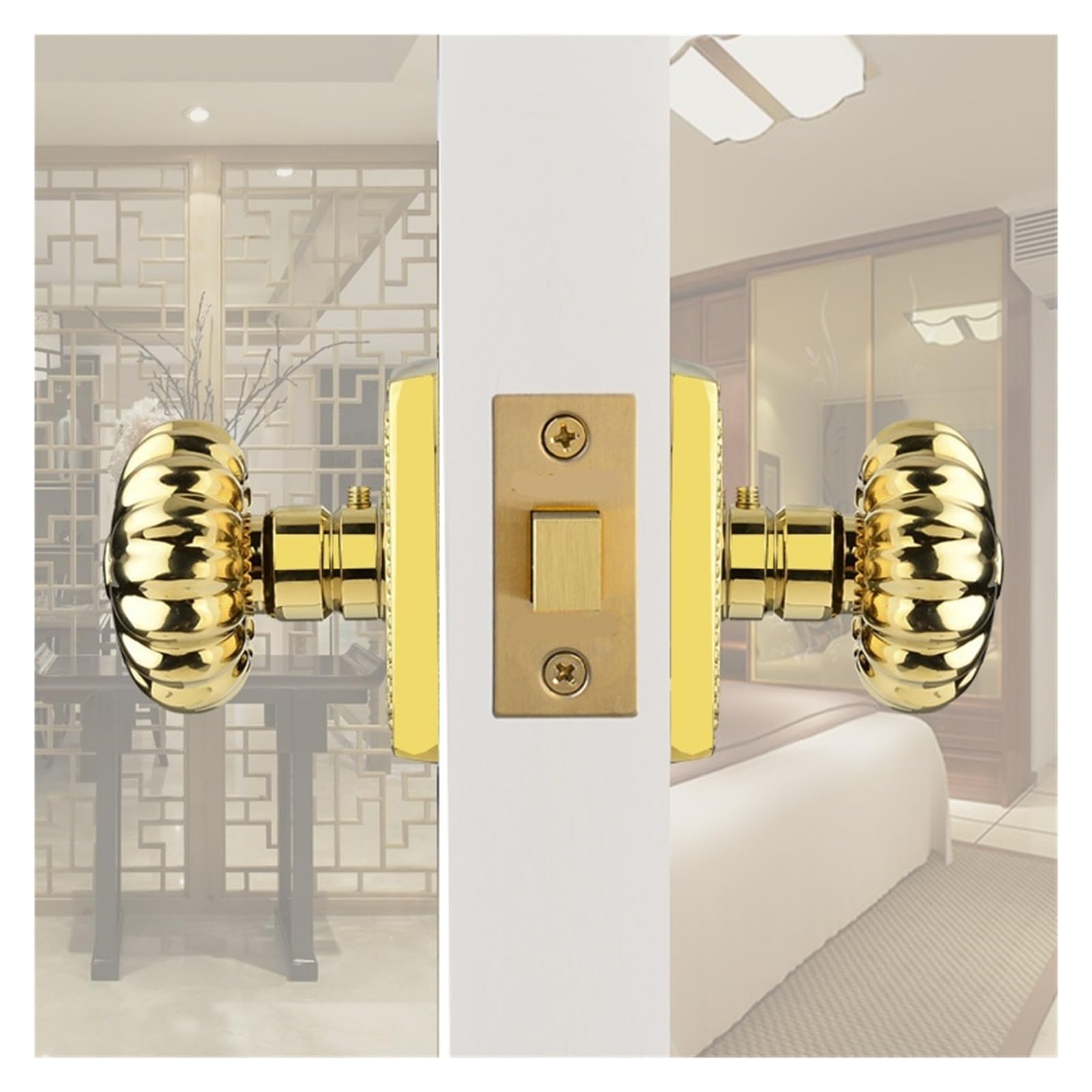 Serrure de porte simple face pour créer un cocon de sérénité dans la chambre