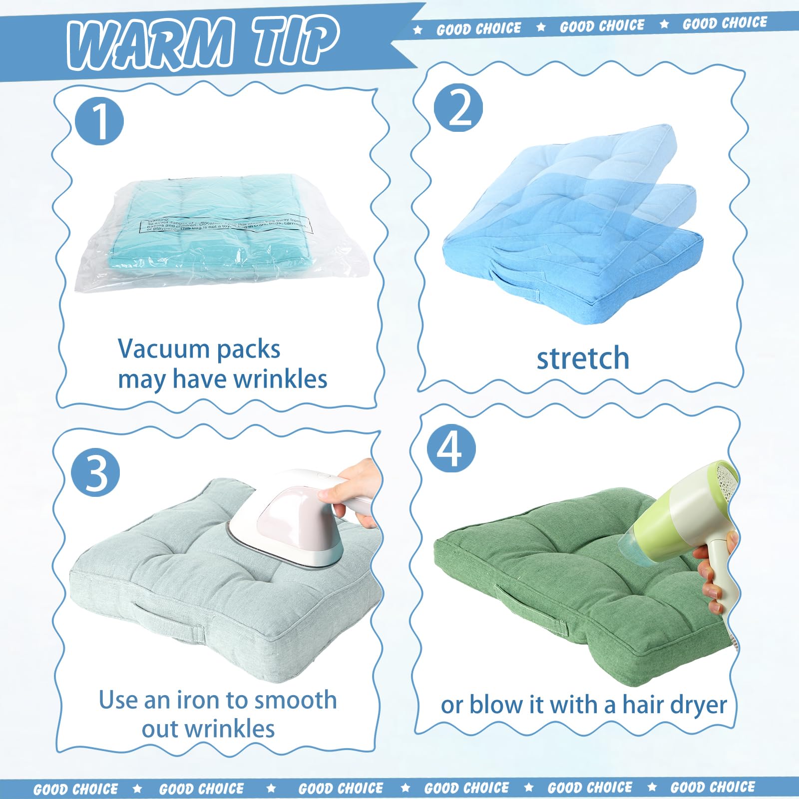 8 Pcs Tree Stump Floor Cushions - Soft Sitting Pillows For Classroom, Kids Room, Flexible Seating (Ginkgo & Buttonwood)