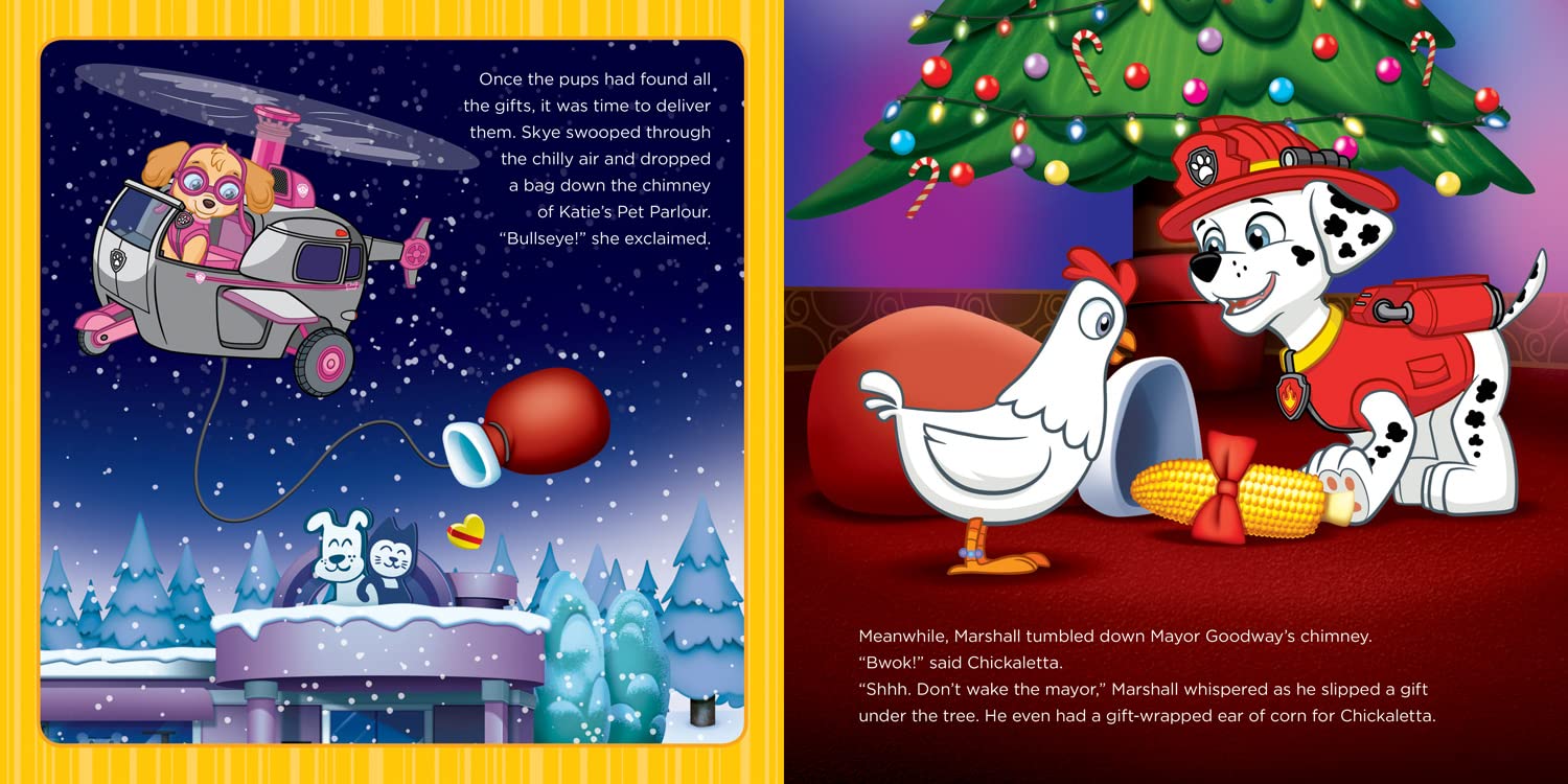 PAW Patrol Picture Book – Pups Save Christmas: A festive illustrated adventure story book for children aged 2, 3, 4, 5 based on the Nickelodeon TV Series, featuring special guest Santa!