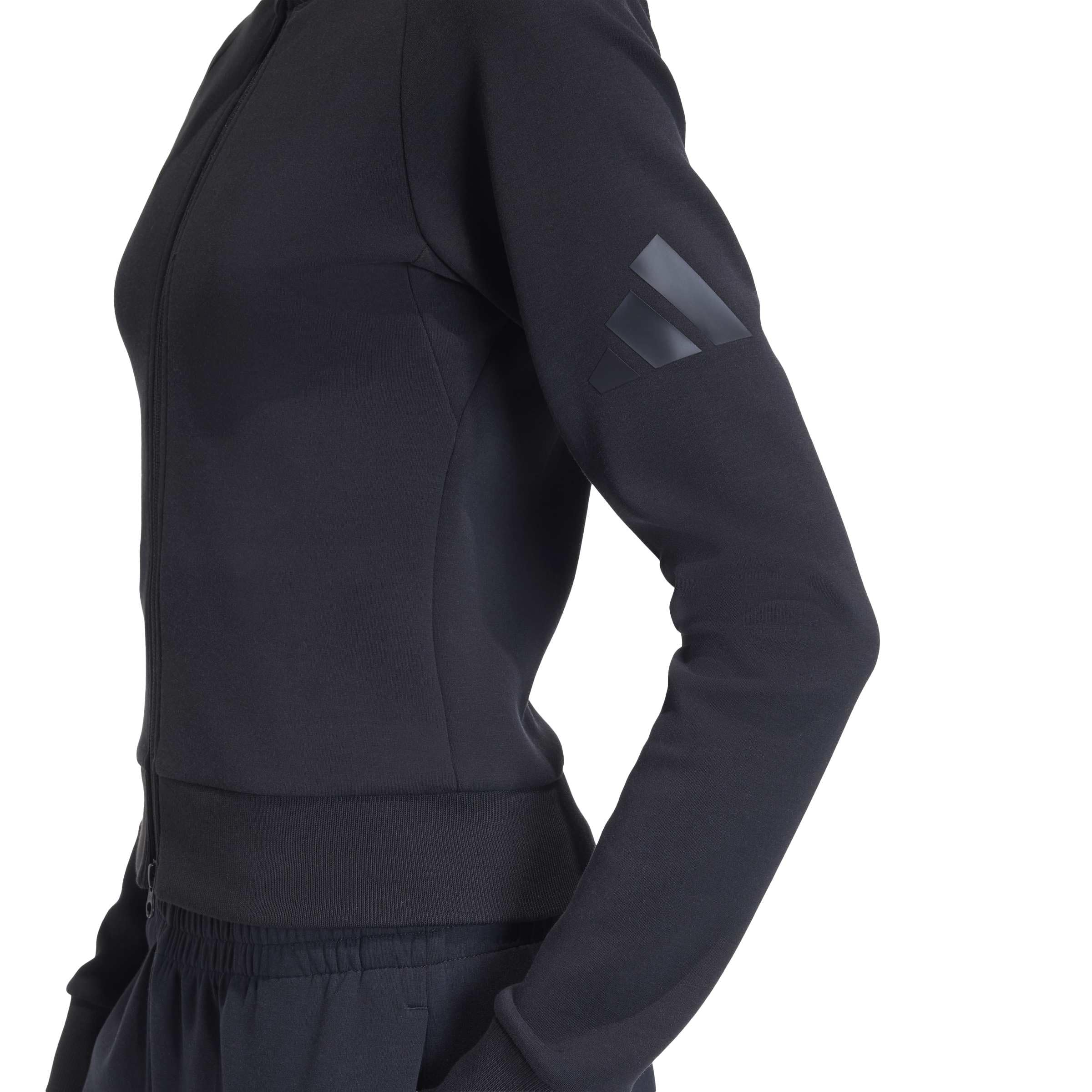 adidas Women's Soft Lux Trainingsjacke, schmal geschnitten