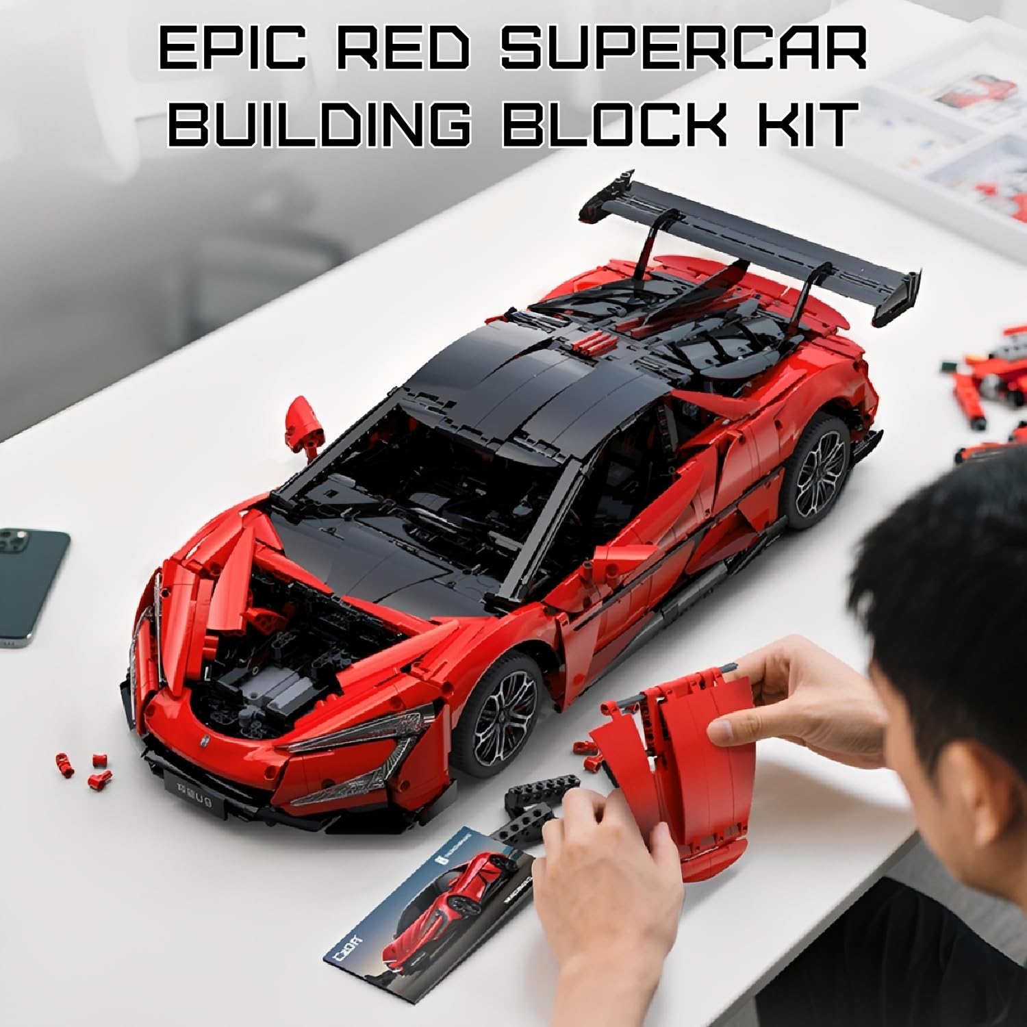 CaDA C64011W YangWang U9 Supercar 1:8 C64011W
