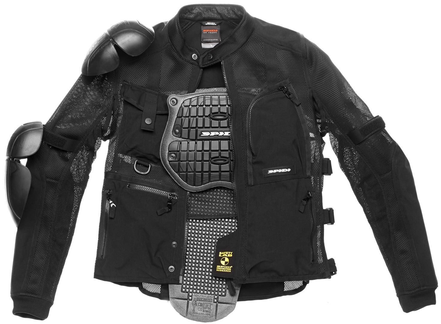 SPIDI Blouson Textile Multitech Armor Evo, Noir, Taille M