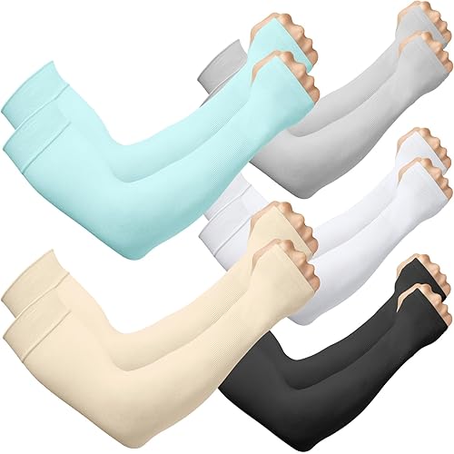 Arm Sleeves for Women Men, Cooling UV Protection Sun Sleeves to Cover Arms UPF 50+, Compression Arm Sleeves for Outdoor