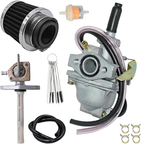 JDLLONG Carburador XR50 CRF50 para Honda CRF50F Z50 CRF XR 50R Z50R Z50A Mini Trail 50 Mini Bike Carb con filtro de aire y válvula de combustible