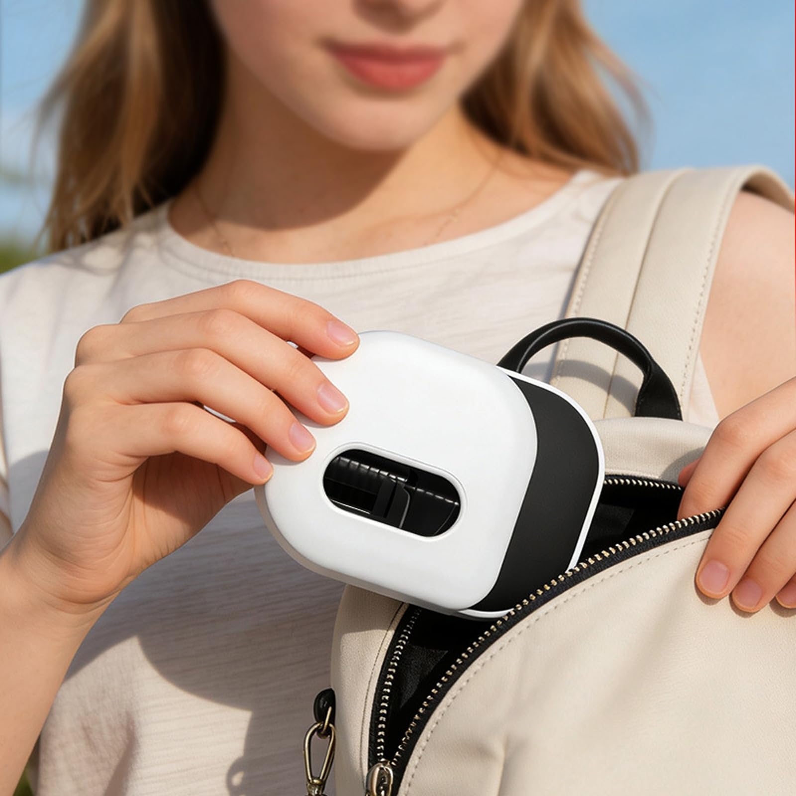 Portaspazzolino automatico con coperchio mobile, supporto per asciugatura, custodia in ABS a 2 slot per riporre quotidianamente lo spazzolino in bagno Portaspazzolino automatico con coperchio mobile