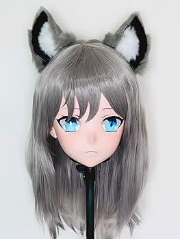 全頭面　砂狼シロコ　着ぐるみ　美少女　マスク 　コスプレ　コスチューム Yahoo!オークション - 全頭面 砂狼シロコ 着ぐるみ 美少女